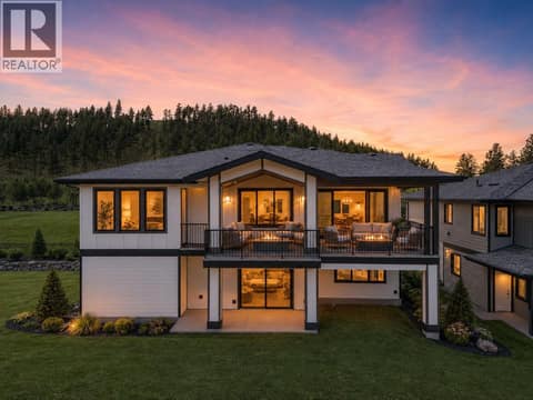 *Virtually Landscaped* at 2150 Montenegro Drive, Black Mountain, Kelowna