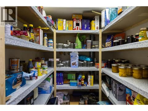 Cold room - pantry lower floor at 3944 Cascade Drive, East Hill, Vernon