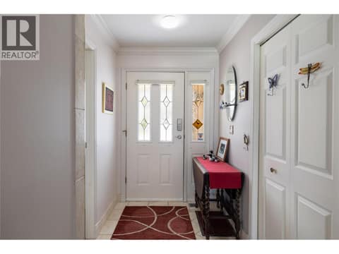 Front entry at 3944 Cascade Drive, East Hill, Vernon