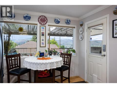 Kitchen nook at 3944 Cascade Drive, East Hill, Vernon