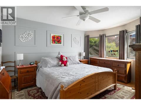 Main bedroom at 3944 Cascade Drive, East Hill, Vernon