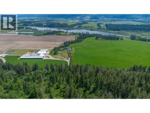 Drone valley view. at Proposed Lot B 1212 Page Road, Armstrong/ Spall., Spallumcheen