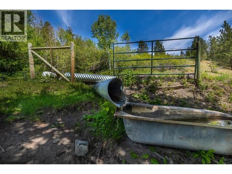 Seasonal creek. at Proposed Lot B 1212 Page Road, Armstrong/ Spall., Spallumcheen