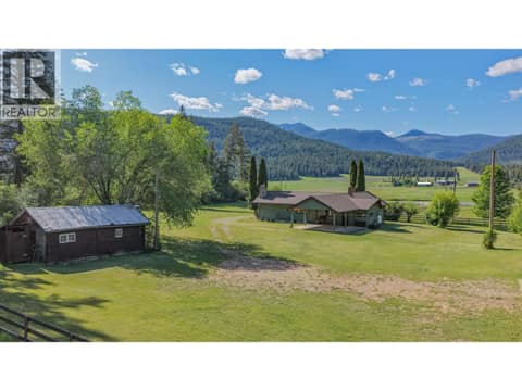 Fenced, flat, useable land at 2471 6 Highway, Lumby Valley