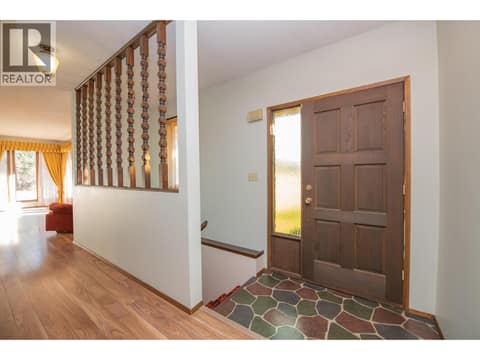 Heading downstairs at 2471 6 Highway, Lumby Valley
