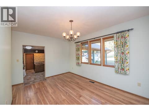 Large dining area at 2471 6 Highway, Lumby Valley