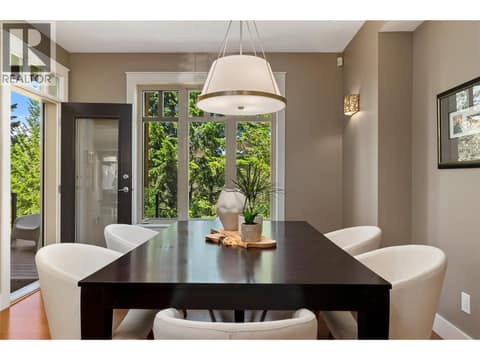 Dining Room at 108 Mashie Crescent, Predator Ridge, Vernon