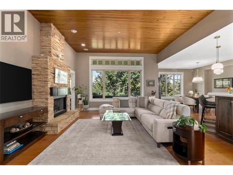 Living Room at 108 Mashie Crescent, Predator Ridge, Vernon