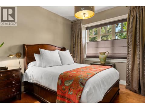 Second Bedroom on Main Level at 108 Mashie Crescent, Predator Ridge, Vernon