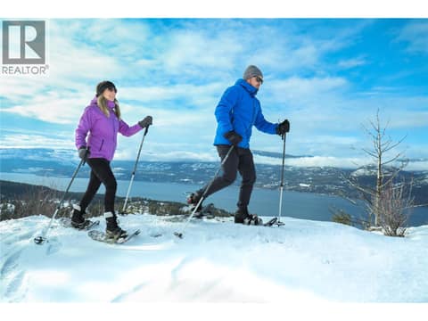 Snowshoeing at 108 Mashie Crescent, Predator Ridge, Vernon