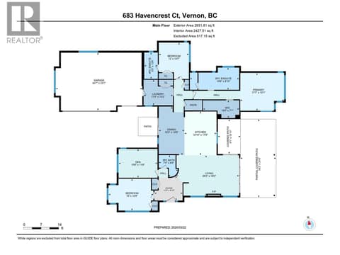 Floor Plan at 683 HAVENCREST Court, Predator Ridge, Vernon