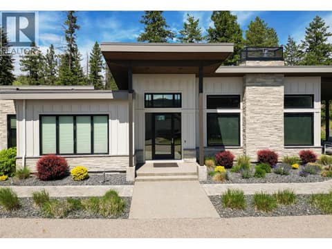 Front Entrance at 683 HAVENCREST Court, Predator Ridge, Vernon