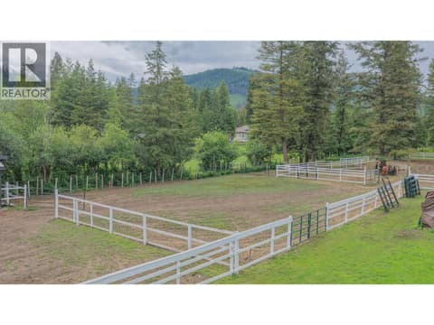 Fenced & Cross Fenced for Horses at 272 Lumby Mabel Lake Road, Lumby Valley