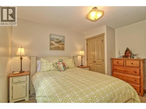Primary bed Main floor at 6816 Santiago Loop Unit# 164, Fintry, Kelowna