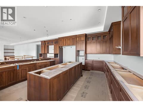 Kitchen at 9701 Delcliffe Road, Okanagan Landing, Vernon
