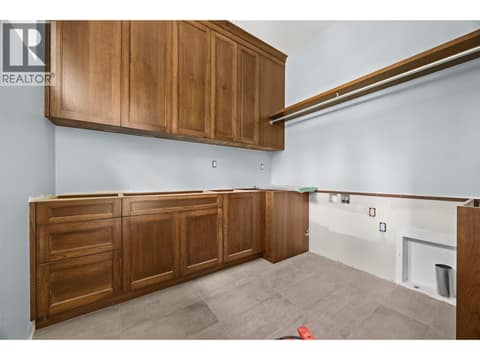 Laundry Room at 9701 Delcliffe Road, Okanagan Landing, Vernon