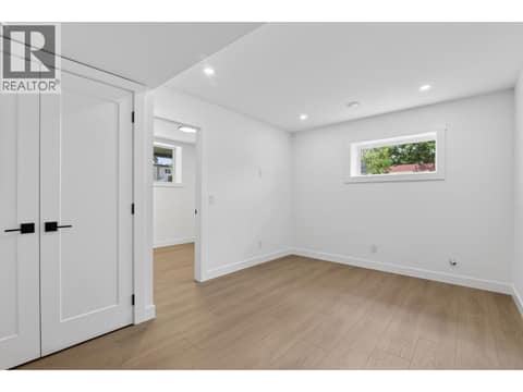 Basement Living Area at 3109 15th Avenue, City of Vernon