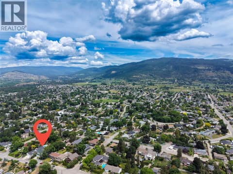 Areal View of Neighborhood at 2901 23 Street, East Hill, Vernon