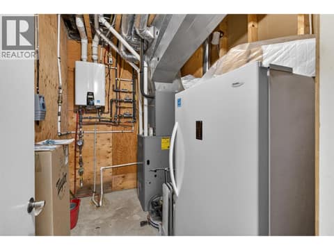 Basement - Utility Room at 2901 23 Street, East Hill, Vernon