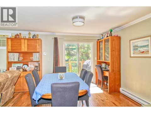 Main floor Dining at 393 Northern View Drive, Okanagan North, Vernon
