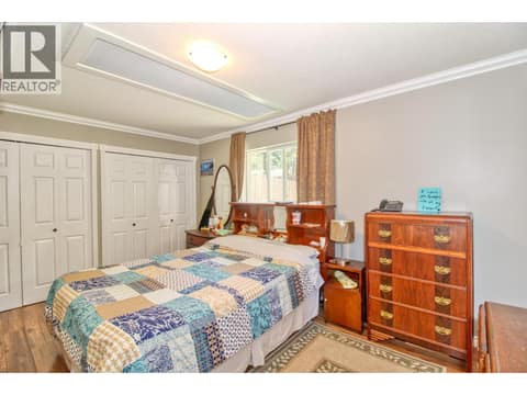 Primary bedroom at 393 Northern View Drive, Okanagan North, Vernon
