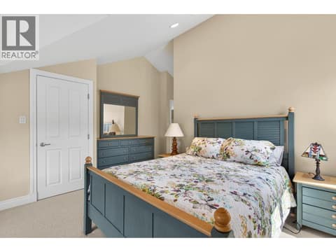Bedroom 2 upper floor at 7769 Okanagan Landing Road Unit# 7, Okanagan Landing, Vernon
