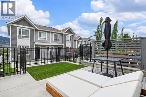 Patio at 13098 Shoreline Way Unit# 62, Lake Country North West