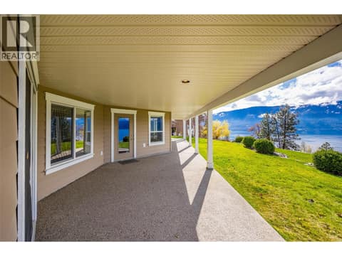 Covered lower level patio. at 10726 Nighthawk Road Unit# 60, Lake Country North West