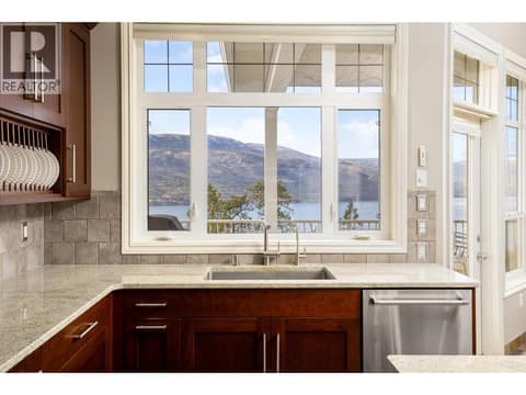 Overlooking western views of Okanagan Lake. at 10726 Nighthawk Road Unit# 60, Lake Country North West