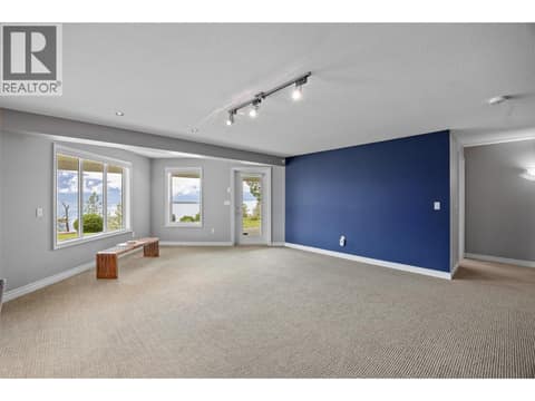 Walkout access to potential areas for hot tub. at 10726 Nighthawk Road Unit# 60, Lake Country North West