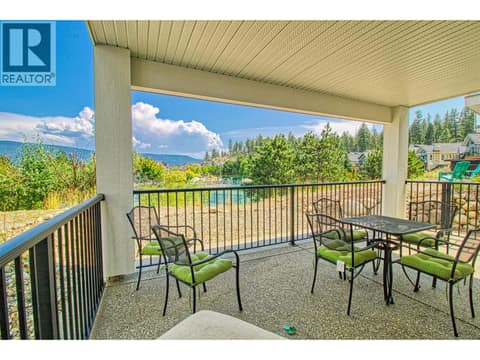 Basement Walkout Patio at 6857 Madrid Way Unit# 336, Fintry, Kelowna