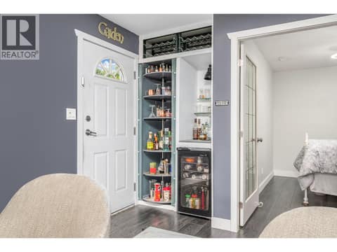 Bar area - a great use of space! at 6901 Manning Place Unit# 3, Foothills, Vernon