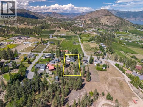 Buyer to verify lot lines if deemed important at 9331 CANYON VIEW Road, Summerland Rural