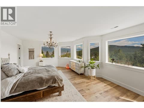 Primary Bedroom Upstairs at 9331 CANYON VIEW Road, Summerland Rural