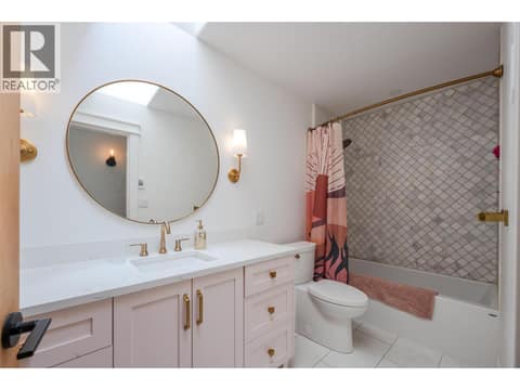 Upstairs Bathroom at 9331 CANYON VIEW Road, Summerland Rural