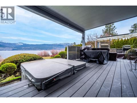 An ideal spot to sit and relax at 955 Gable Road, Lake Country North West