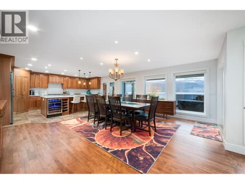 Spacious dining room! at 955 Gable Road, Lake Country North West