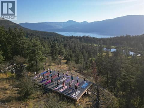 Yoga Platform at 342 Grange Drive, Predator Ridge, Vernon