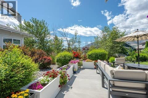Back patio at 2450 Radio Tower Road Unit# 38, Oliver Rural