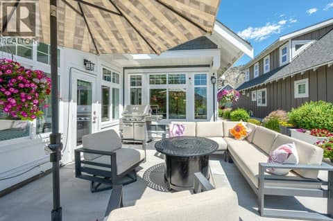 Back patio at 2450 Radio Tower Road Unit# 38, Oliver Rural