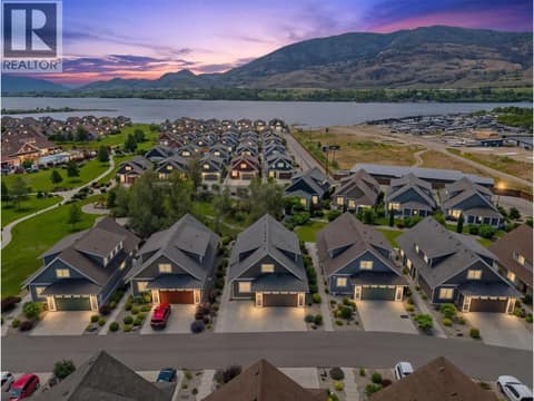 Virtually enhanced - Aerial view looking southwest at 2450 Radio Tower Road Unit# 38, Oliver Rural