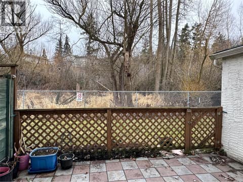 Fenced patio at 2310 36 Street Unit# 14, City of Vernon