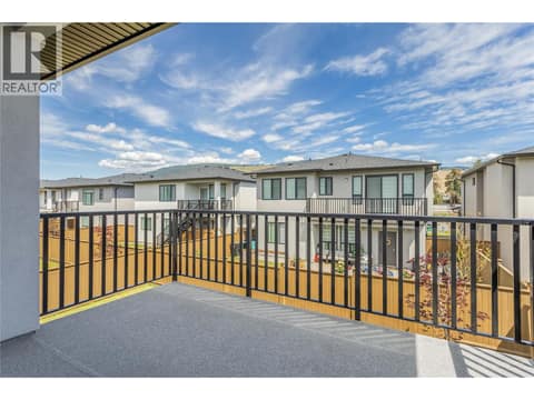 Deck off Dining Room at 19950 McCarthy Road Unit# 25, Lake Country North West