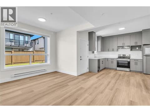 Legal Suite Living Room and Kitchen at 19950 McCarthy Road Unit# 25, Lake Country North West