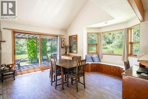 Main Floor: Dining Area / Nook at 187 Gibson Road, Lumby Valley