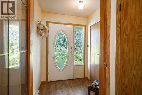 Main Floor: Front Entrance at 187 Gibson Road, Lumby Valley