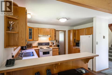 Main Floor: Kitchen Area at 187 Gibson Road, Lumby Valley