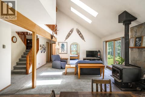Main Floor: Living Area at 187 Gibson Road, Lumby Valley