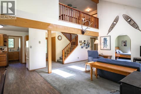 Main Floor: Living Area at 187 Gibson Road, Lumby Valley