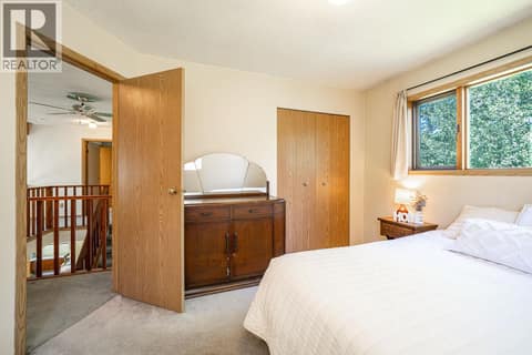 Upper Floor Level:     #3 Bedroom at 187 Gibson Road, Lumby Valley